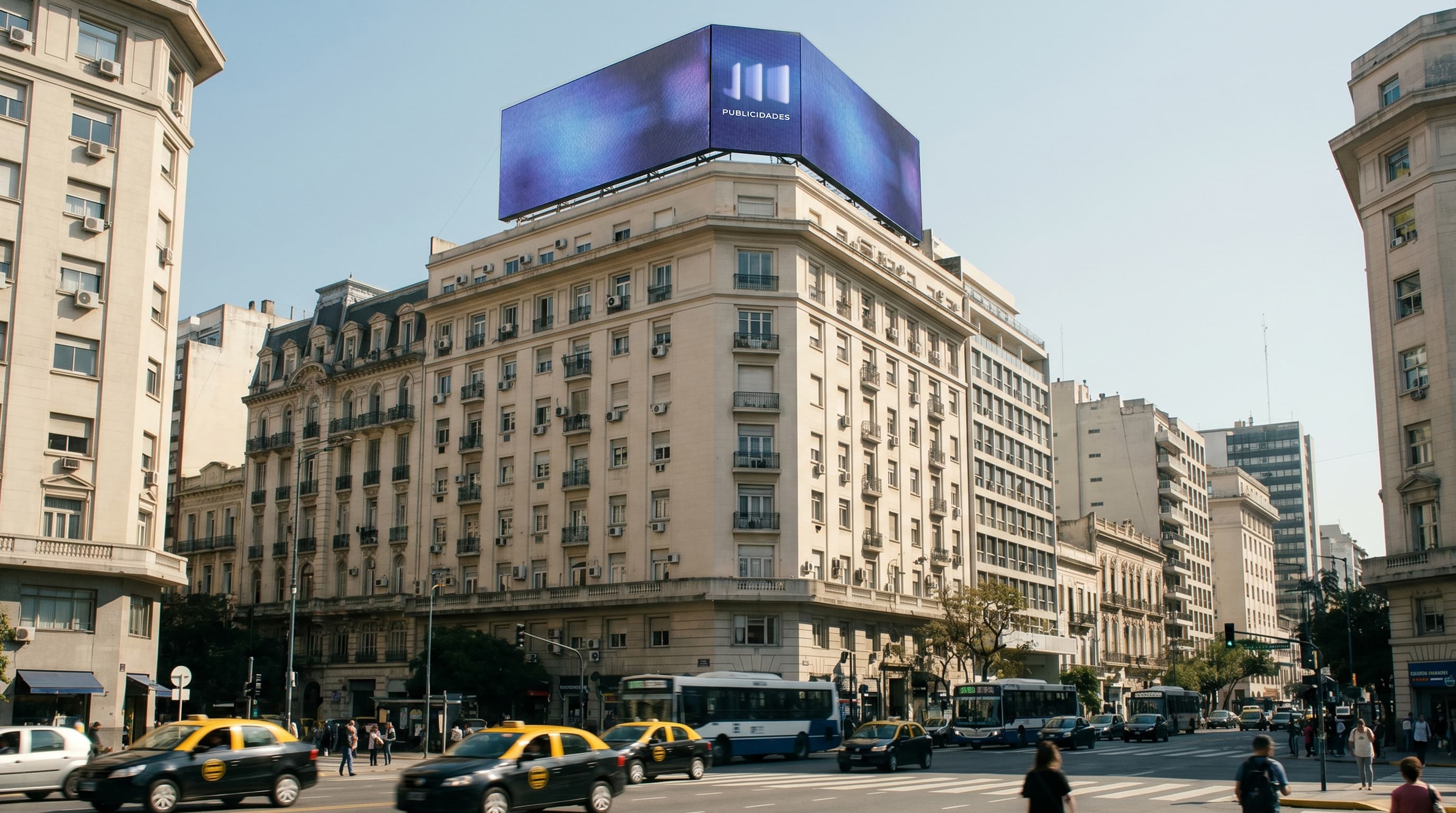 Pantalla publicitaria DOOH